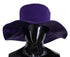 Dolce & Gabbana Purple Silk Stretch Top Hat
